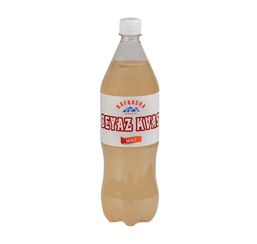 BEYAZ KVAS MALT AROMALI GAZLI İÇECEK 1 LT ( Tekli Şişe )