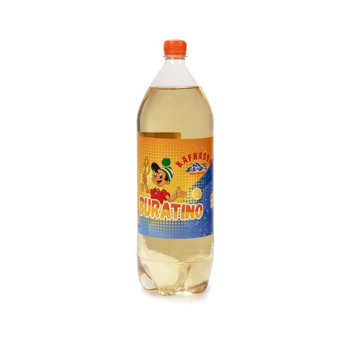 BURATİNO LİMON VE TURUNÇ AROMALI GAZLI İÇECEK 2LT ( Tekli Şişe )