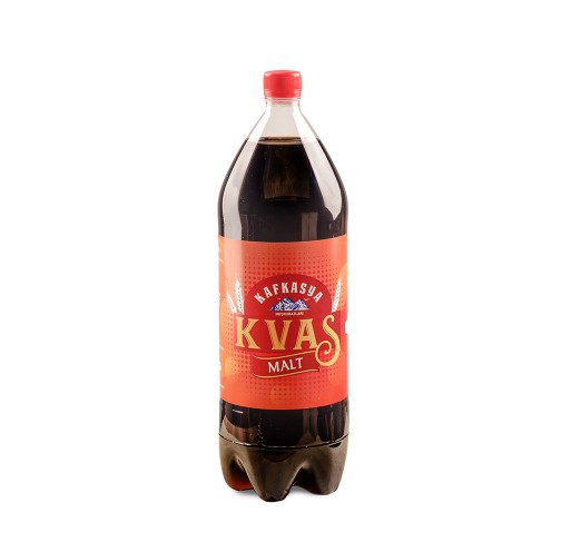 ALKOLSÜZ DOĞAL MALT AROMALI GAZLI İÇECEĞİ KVAS 2 LT( Tekli Şişe )