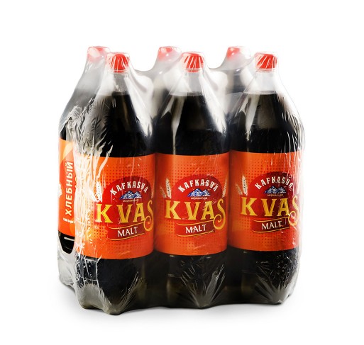 ALKOLSÜZ DOĞAL MALT AROMALI GAZLI İÇECEĞİ KVAS 2 LT ( 6 adet )