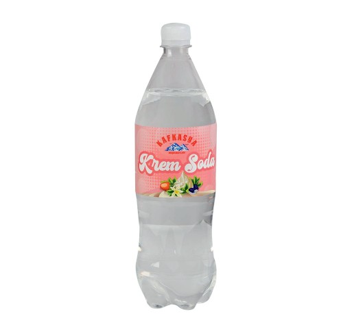 DOĞAL VANİLYA AROMALI GAZLI KREM SODA İÇECEĞİ 1 LT ( Tekli Şişe )